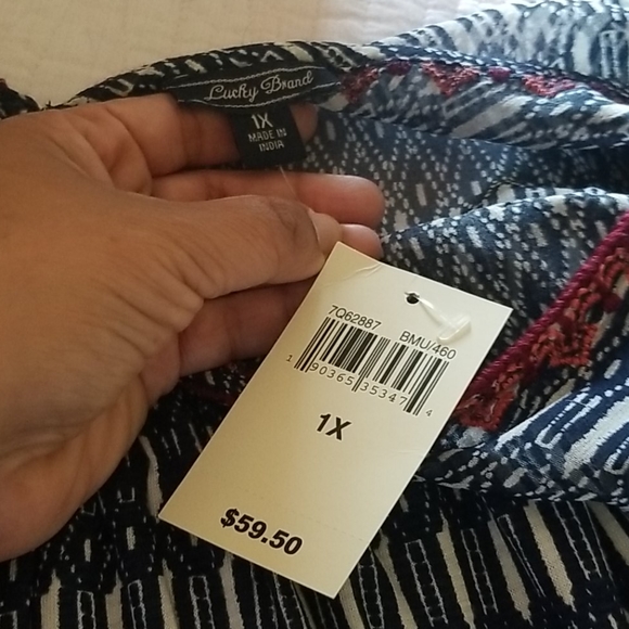 Lucky Brand blouse - Picture 2 of 3